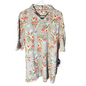 Coastal Casuals polo shirt men’s SZ XXL short sleeve tropical vacation New